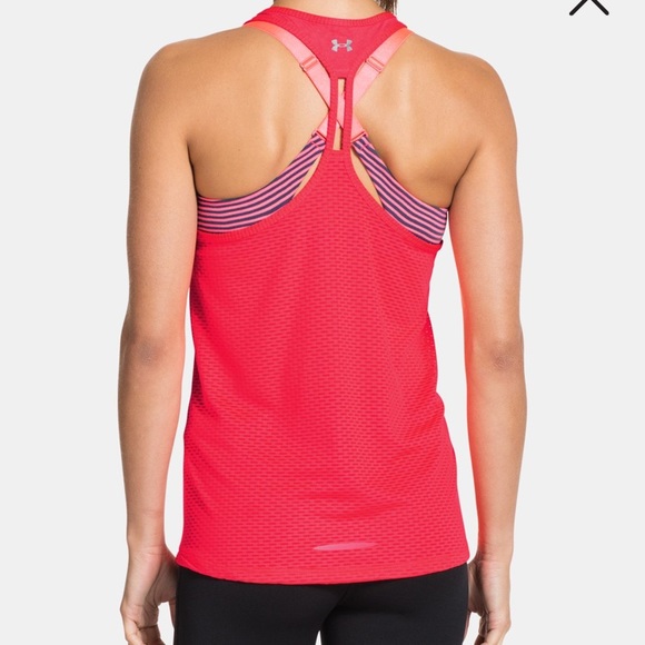 Under Armour Tops - ❌SOLD❌ Under Armour Razorback Pink Tank Top Medium
